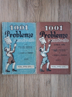 Costica Popescu, Victor Vranceanu - 1001 probleme rezolvate pentru elevii care concureaza la scoalele secundare (2 volume, 1938)