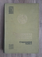 Documenta Romaniae Historica. C. Transilvania (volumul 11)