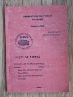 George Ion Ionescu - Lectii de fizica. Notiuni de termodinamica