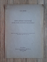 Ilie Tabrea - Influente externe asupra primelor monete moldovenesti (1945)