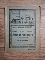 Ioan Al. Lapedatu - Amor si rasbunare (1926)