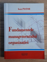 Ioan Pastor - Fundamentele managementului organizatiei
