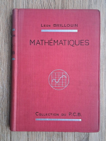 Leon Brillouin - Notions elementaires de mathematiques pour les sciences experimentales