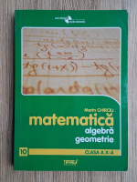 Marin Chirciu - Matematica. Algebra, geometrie, clasa a X-a