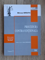 Mircea Ursuta - Procedura contraventionala
