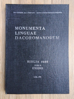 Monumenta linguae dacoromanorum. Biblia 1688, Pars II. Exodus