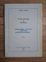 Vasile Ursan - Studii literare si stilistice