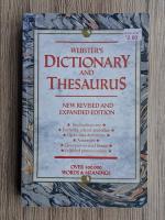 Webster's dictionary and thesaurus