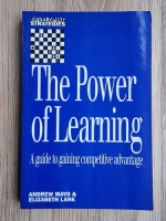 Andrew Mayo, Elizabeth Lank - The power of learning. A guide to gaining competitive advantage