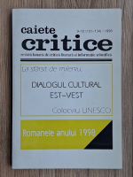 Caiete critice, nr. 9-12 (131-134), anul 1998
