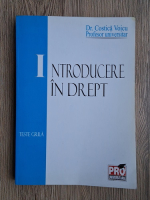 Costica Voicu - Introducere in drept. Teste grila