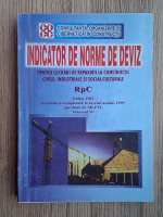 Indicator de norme de deviz pentru lucrari de constructii industriale, agrozootehnice, locuinte si social-culturale, RpC (volumul 4)