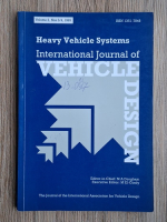 International Journal of Vehicle Design. Heavy Vehicle Systems. Volume 2, no. 3-4, 1995