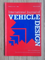 International Journal of Vehicle Design. Volume 14, no. 1, 1993