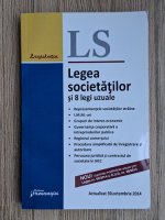Legea societatilor si 8 legi uzuale (editia a 17-a)