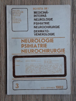 Revista de Medicina-interna, neurologie, psihiatrie, neurochirurgie, dermato-venerologie, nr. 3, iulie-septembrie 1982