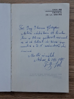 Toader Hrib - Cronica de la Arbore (cu autograful autorului)