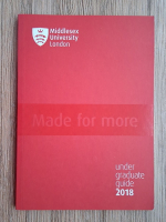 Under graduate guide 2018. Middlesex University London