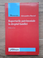 Alexandru Bacaci - Raporturile patrimoniale in dreptul familiei (editia a 2-a)