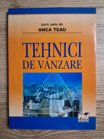 Anca Teau - Tehnici de vanzare
