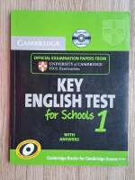 Cambridge key english test for schools 1. With keys