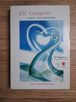 Esc Congress. Final programme, 3-7 september, Stockholm-Sweden, 2005