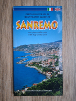 Guida illustrata di illustrated guide of Sanremo. Con pianta della citta with map of the rown