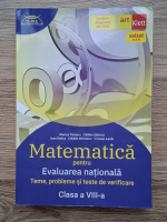 Marius Perianu - Matematica pentru evaluarea nationala. Teme, probleme si teste de verificare, clasa a VIII-a