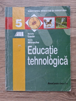 Natalia Lazar - Educatie tehnologica. Manual pentru clasa a V-a