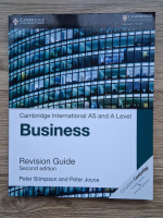 Peter Stimpson - Business. Cambridge International AS and A level. Revision Guide