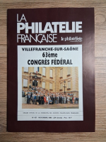 Revista La philatelie francaise, no. 437, 39e annee, novembre, 1990