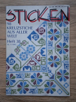 Revista Sticken. 98 kreuzstiche aus aller welt, heft 38, nr. 1, 1993