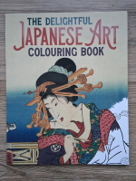 Thee delightful japanese art. Colouring book