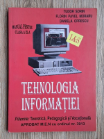 Tudor Sorin - Tehnologia informatiei. Manual pentru clasa a IX-a