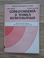 Abela Hascal, Lucretia Preotesiu - Corespondenta si tehnica secretariatului