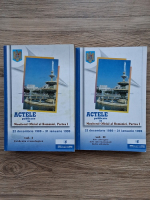 Actele publicate in Monitorul Oficial al Romaniei. 22 decembrie 1989-31 ianuarie 1999 (2 volume)
