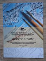 Artist's colouring book. Japanese designs