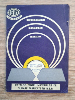 Catalog pentru materialele de sudare fabricate in R.S.R.