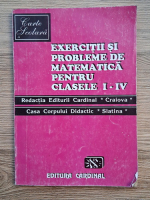 Anticariat: Dan Seclaman, Danut Dracea - Exercitii si probleme de matematica pentru clasele I-IV