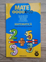 Daniela Berechet, Florian Berechet, Maria Gardin - Matematica, culegere de exercitii si probleme, clasa a IV-a