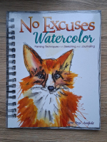Gina Rossi - No excuses watercolour animals. Painting techniques for sketching and journaling