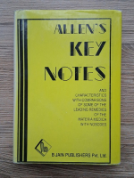 H. C. Allen - Allen's key notes and characteristics with comparisons of some of the leading remedies of the materia medica with nosodes
