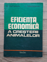 M. Cutuhan - Eficienta economica a cresterii animalelor