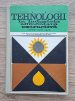 Marec Singer, Dumitru Puzdrea - Tehnologii in industria alimentara extractiva. Tehonologia uleiurilor vegetale. Manunal pentru licee industriale cu profil de industrie alimentara, anii III-IV scoli profesionale si scoli de maistri