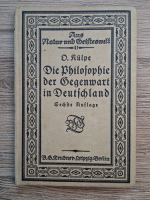 Oswald Kulpe - Die Philosophie der Gegenwart in Deutschland (1914)
