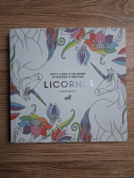 Petit livre a colorier et pensees a mediter. Licornes