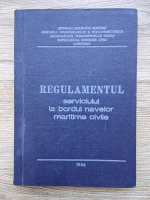 Regulamentul serviciului la bordul navelor maritime civile