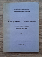 Anticariat: Valentin Sgarciu, Dorin Carstoiu - Sisteme analogice si numerice pentru automatizari