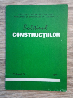 Buletinul constructiilor, volumul 5, 1982