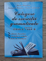 Emanuela Braslasu - Culegere de exercitii gramaticale. Clasa a VIII-a